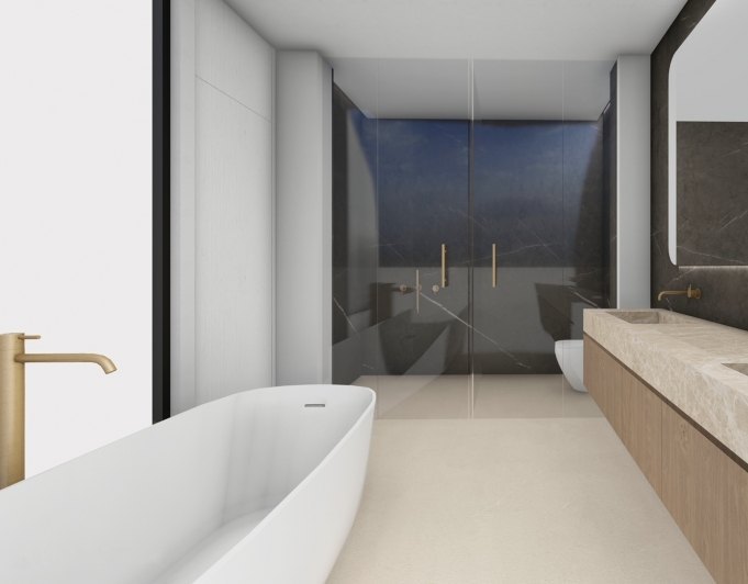 3 Villas de nueva construcción junto a la playa, llave en mano, en Marbella este