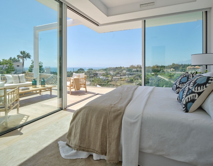 Villa moderna en venta en Marbella, Costa del Sol.