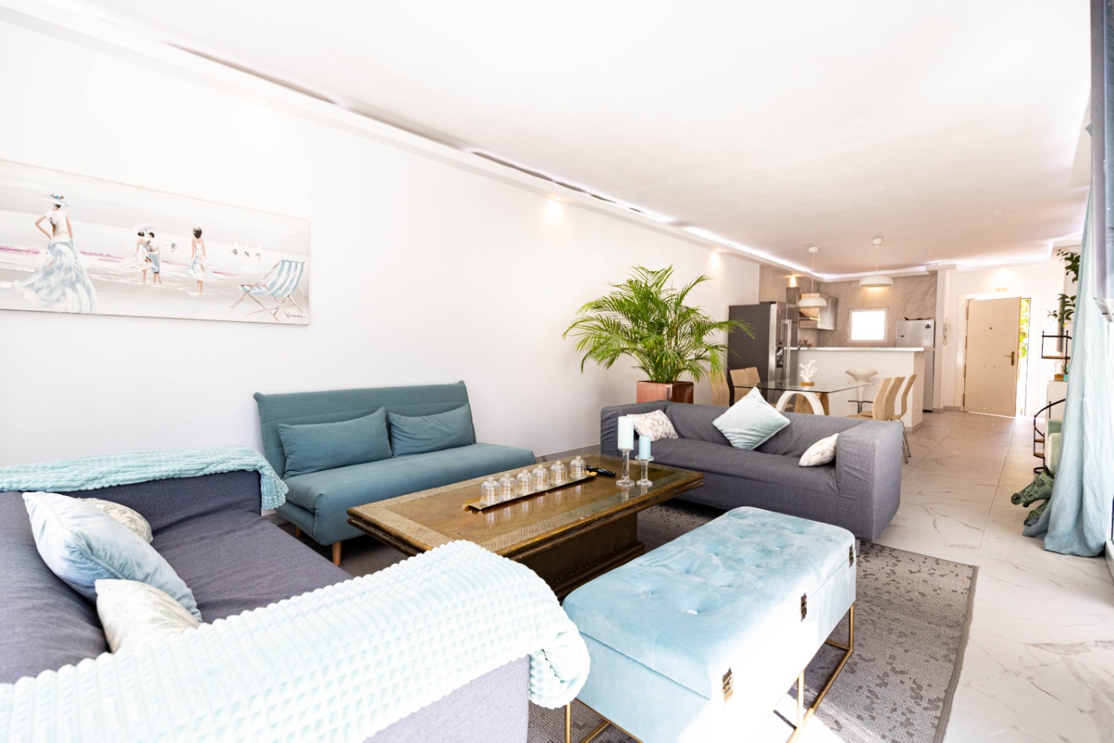 hermoso apartmento moderno en alquiler a pasos de la playa
