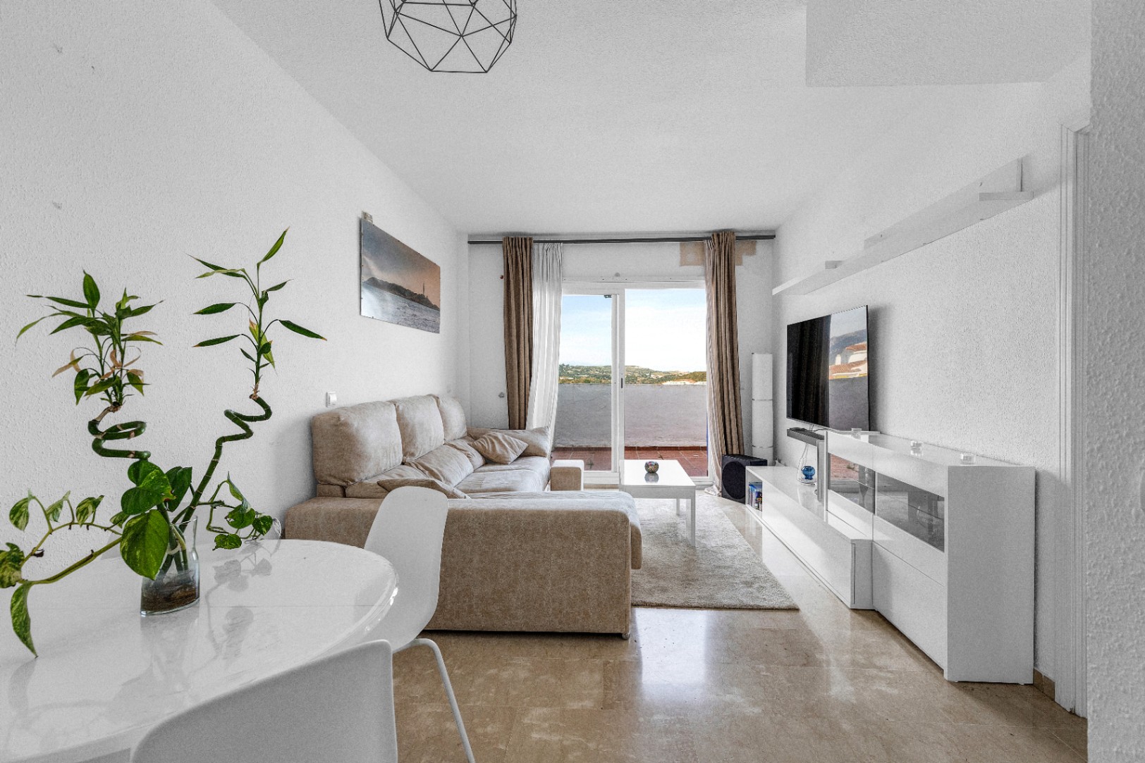 RIV.PENT. - Ático con Solárium Privado y Vistas Panorámicas AL MAR en Riviera del Sol
