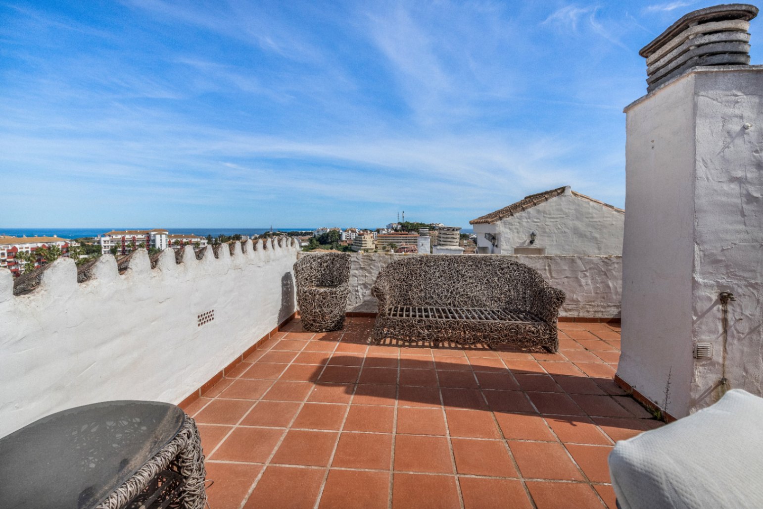 Penthouse with Private Solarium and Panoramic Sea Views in Riviera del Sol