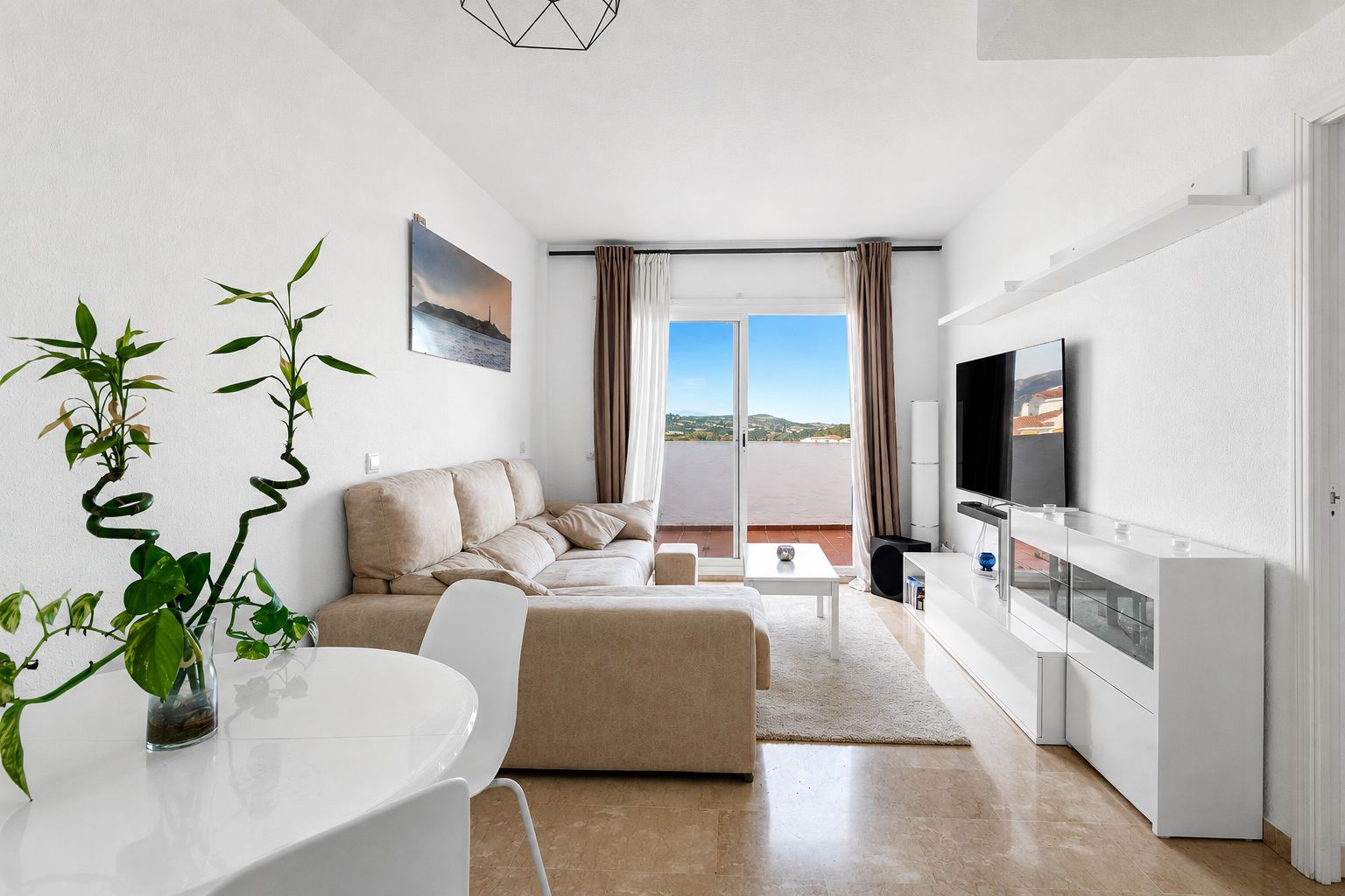 RIV.PENT. - Ático con Solárium Privado y Vistas Panorámicas AL MAR en Riviera del Sol