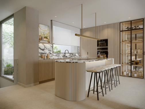 Magiskt, exklusivt och modernt komplex med havsutsikt och privat pool i Marbella