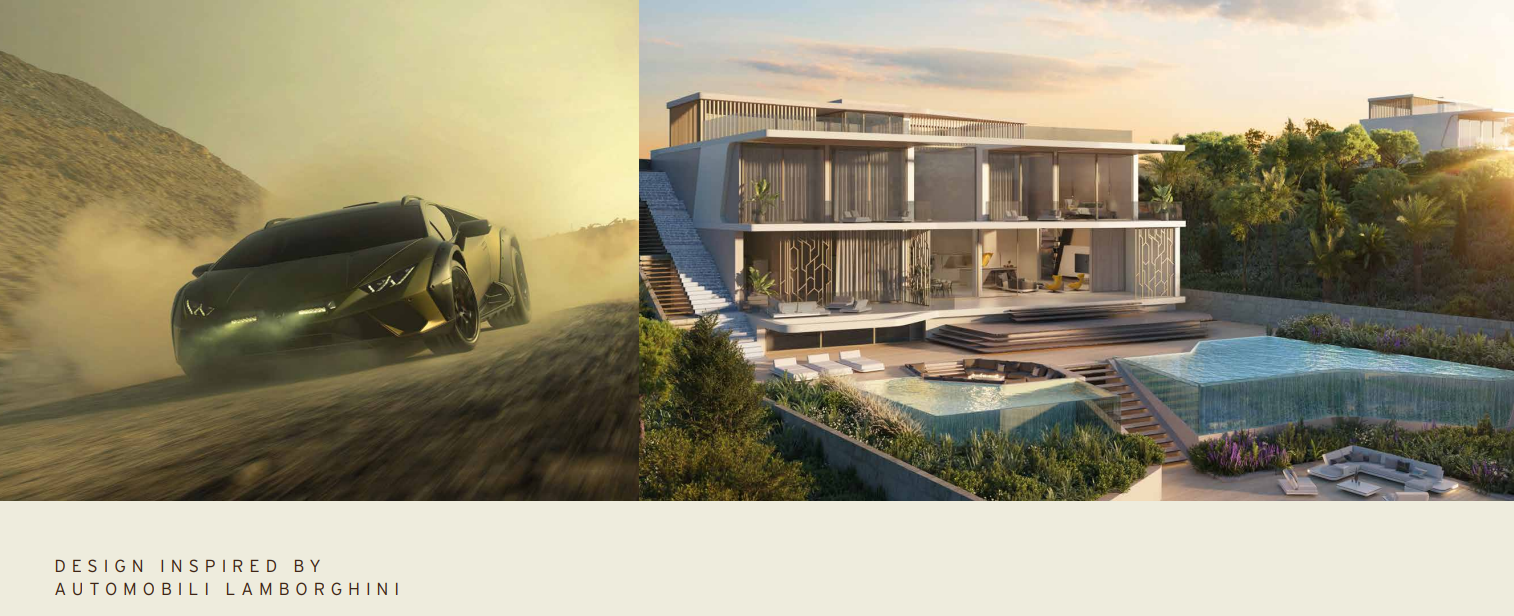 Favorithem Marbella och dess nya avtal med de berömda Lamborgini-villorna