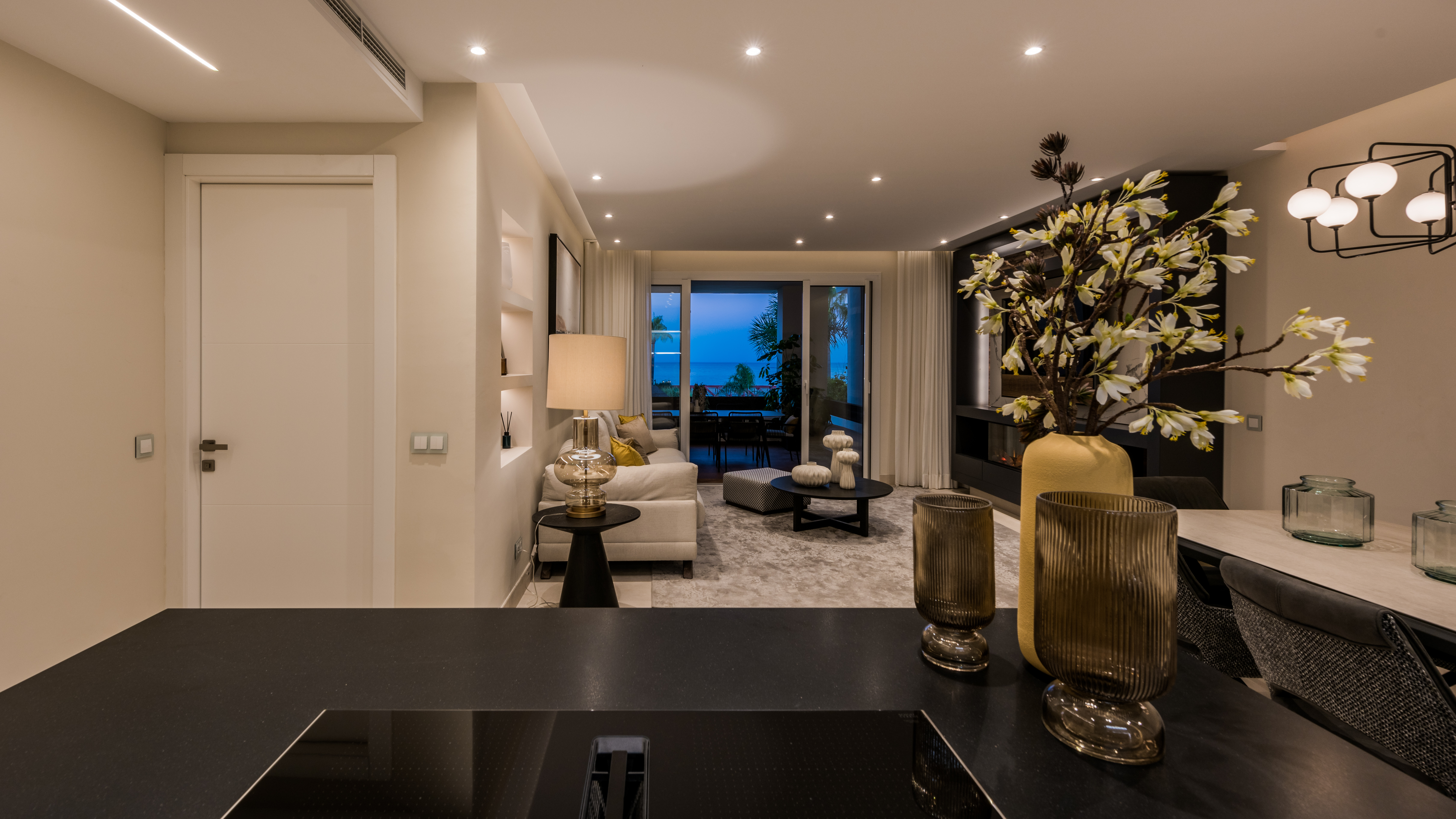 Precioso apartamento bajo con vistas al mar