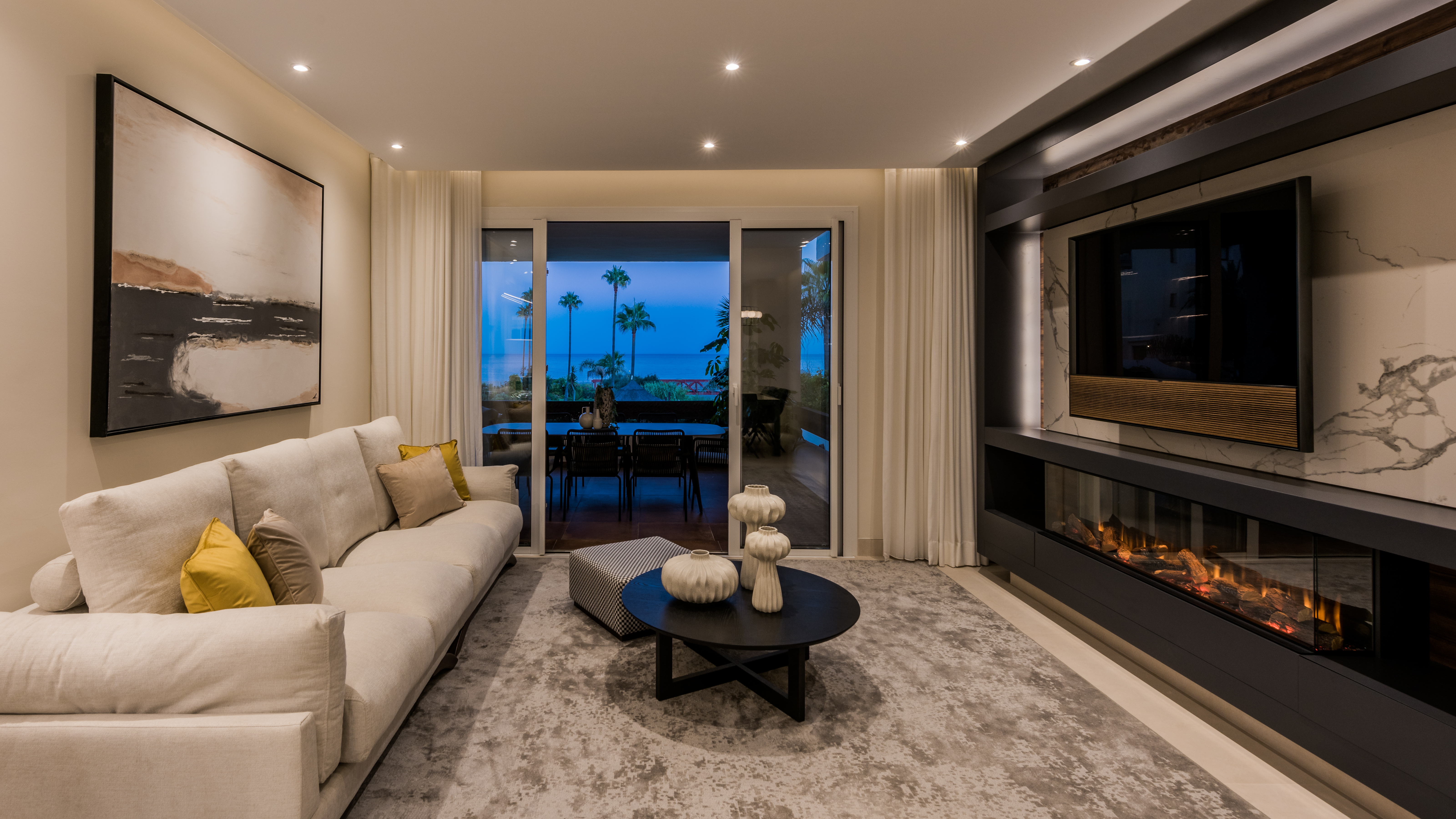 Precioso apartamento bajo con vistas al mar