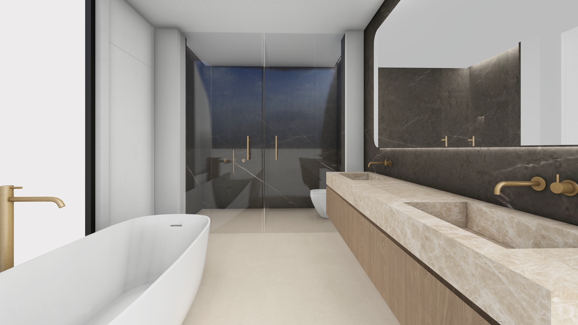 Neu gebaute Strandvilla, schlüsselfertig, in Marbella Ost
