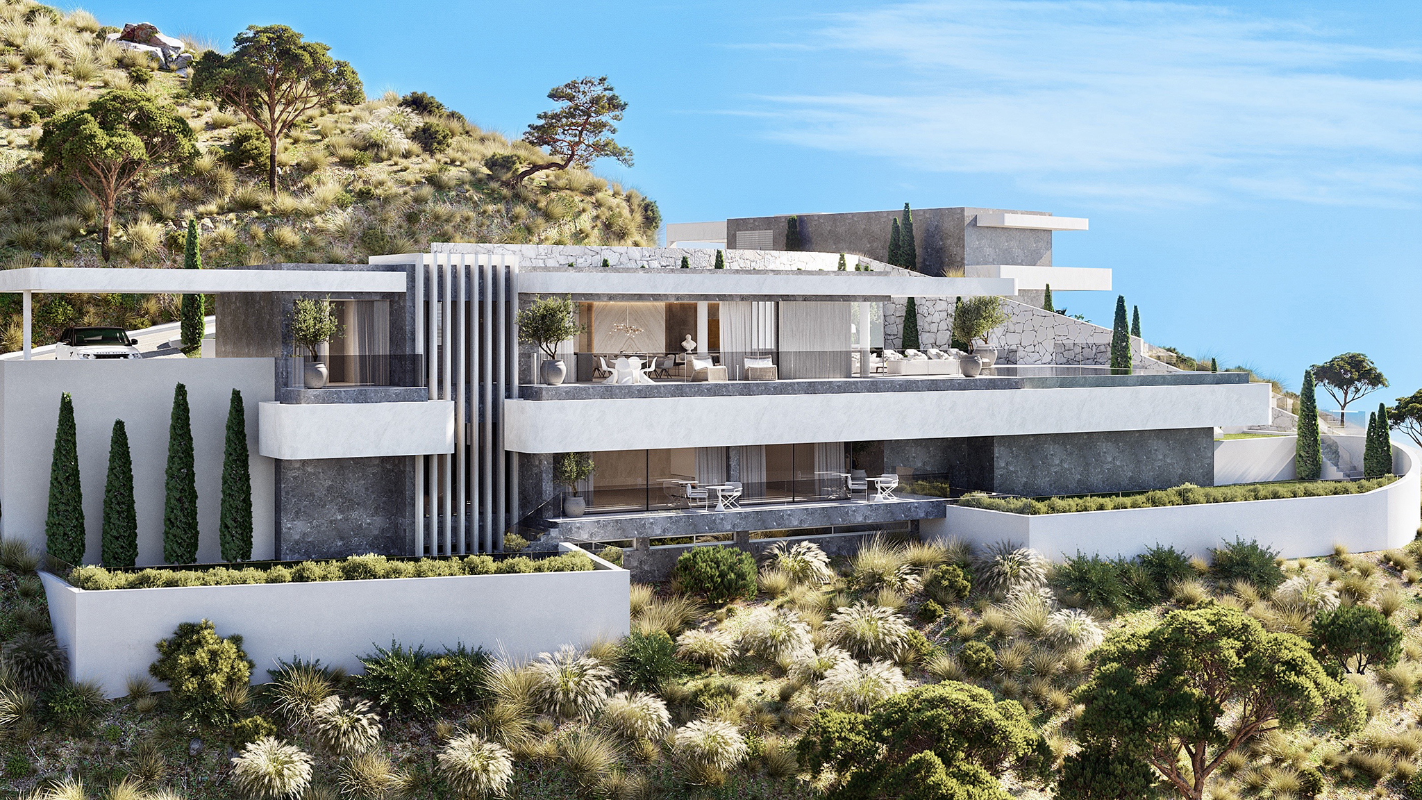 Alucinante proyecto de 18 villas de ultralujo unicas en el sur de europa