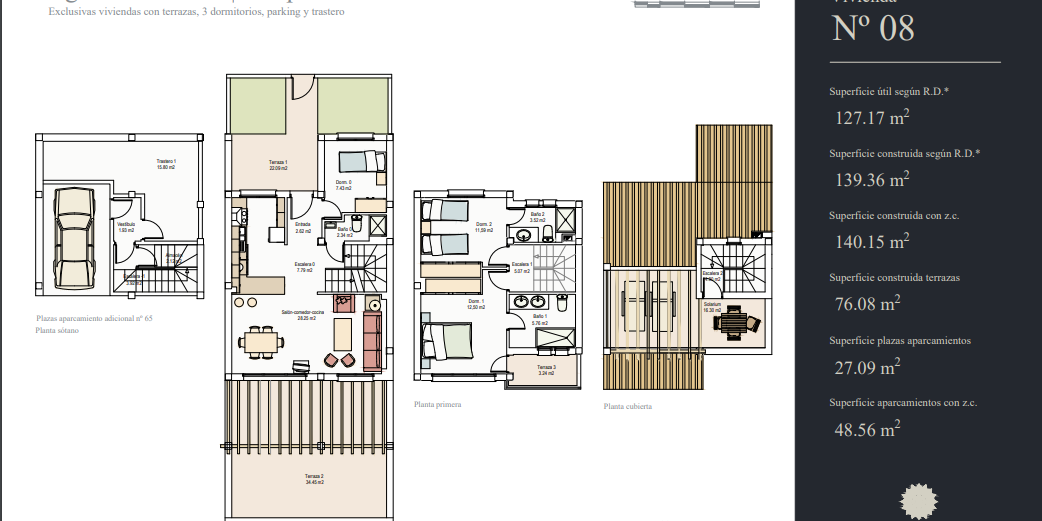 Exclusivo complejo residencial de adosadas en pleno corazón del golf de la Costa del Sol