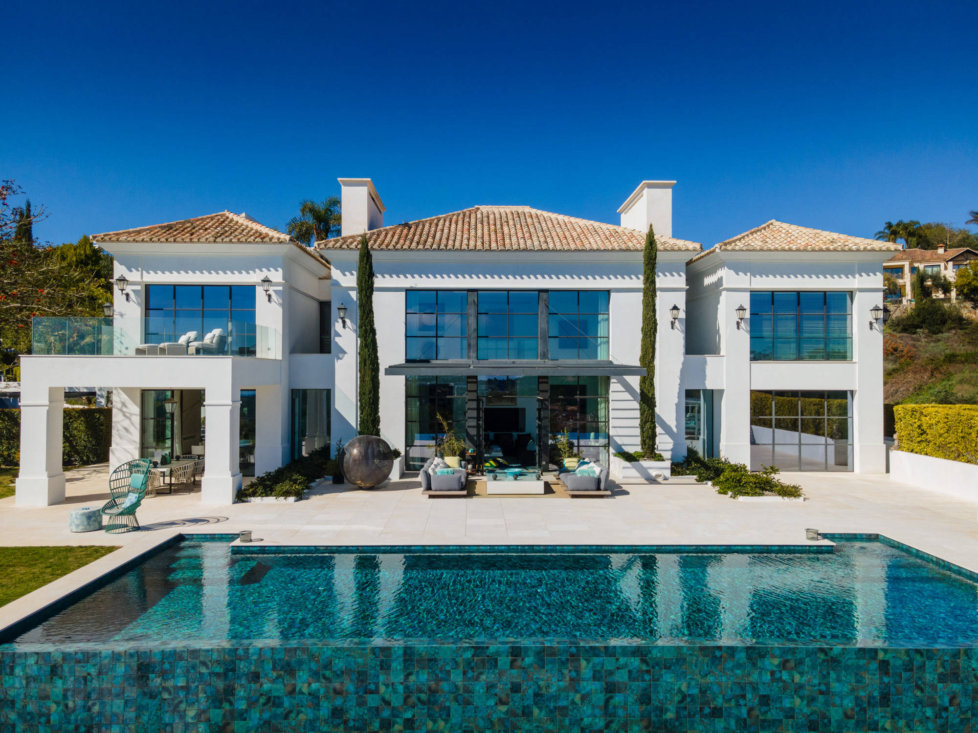 Preciosa villa de altas calidades en los Flamingos de Benahavis