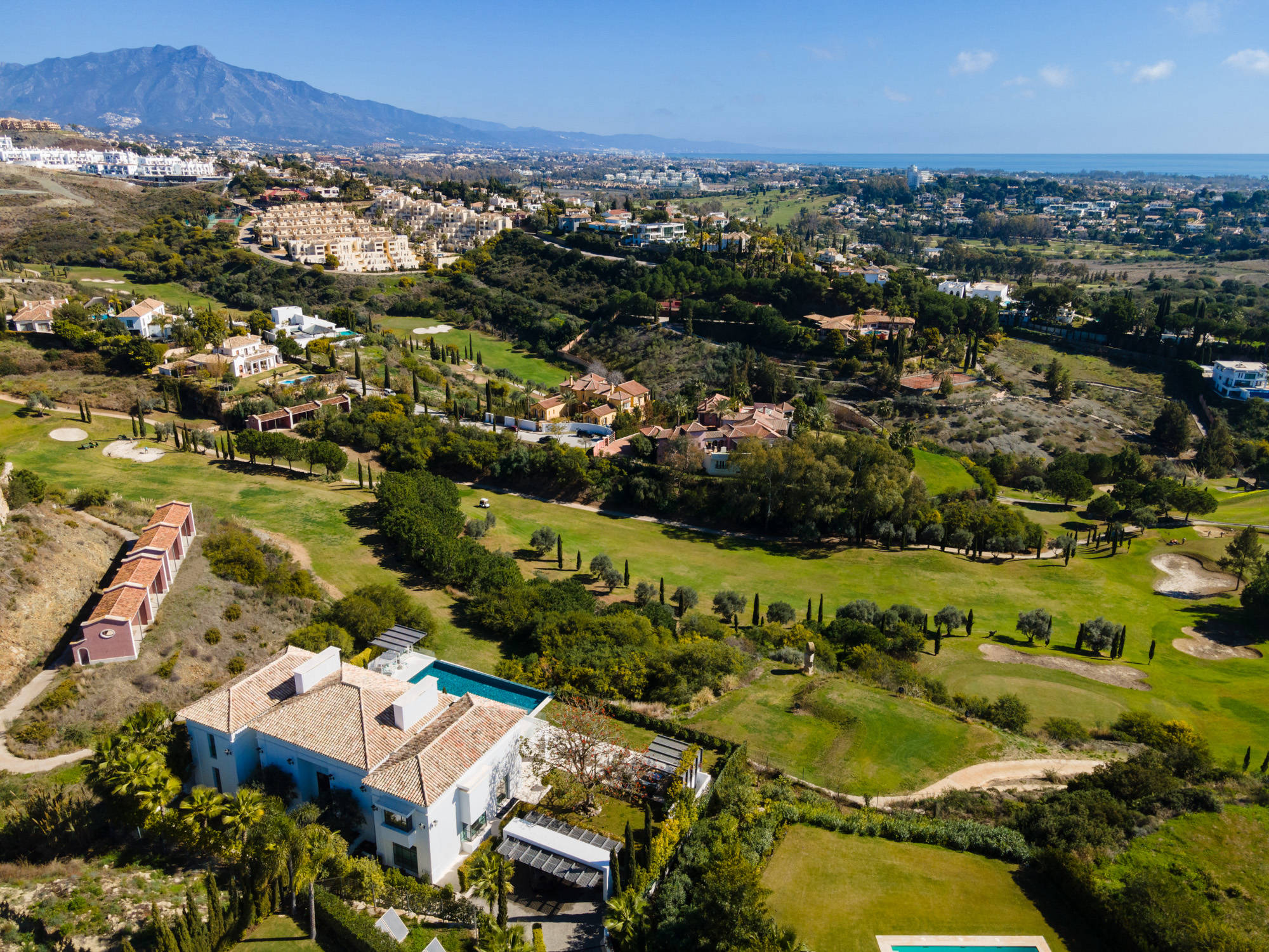 Preciosa villa de altas calidades en los Flamingos de Benahavis