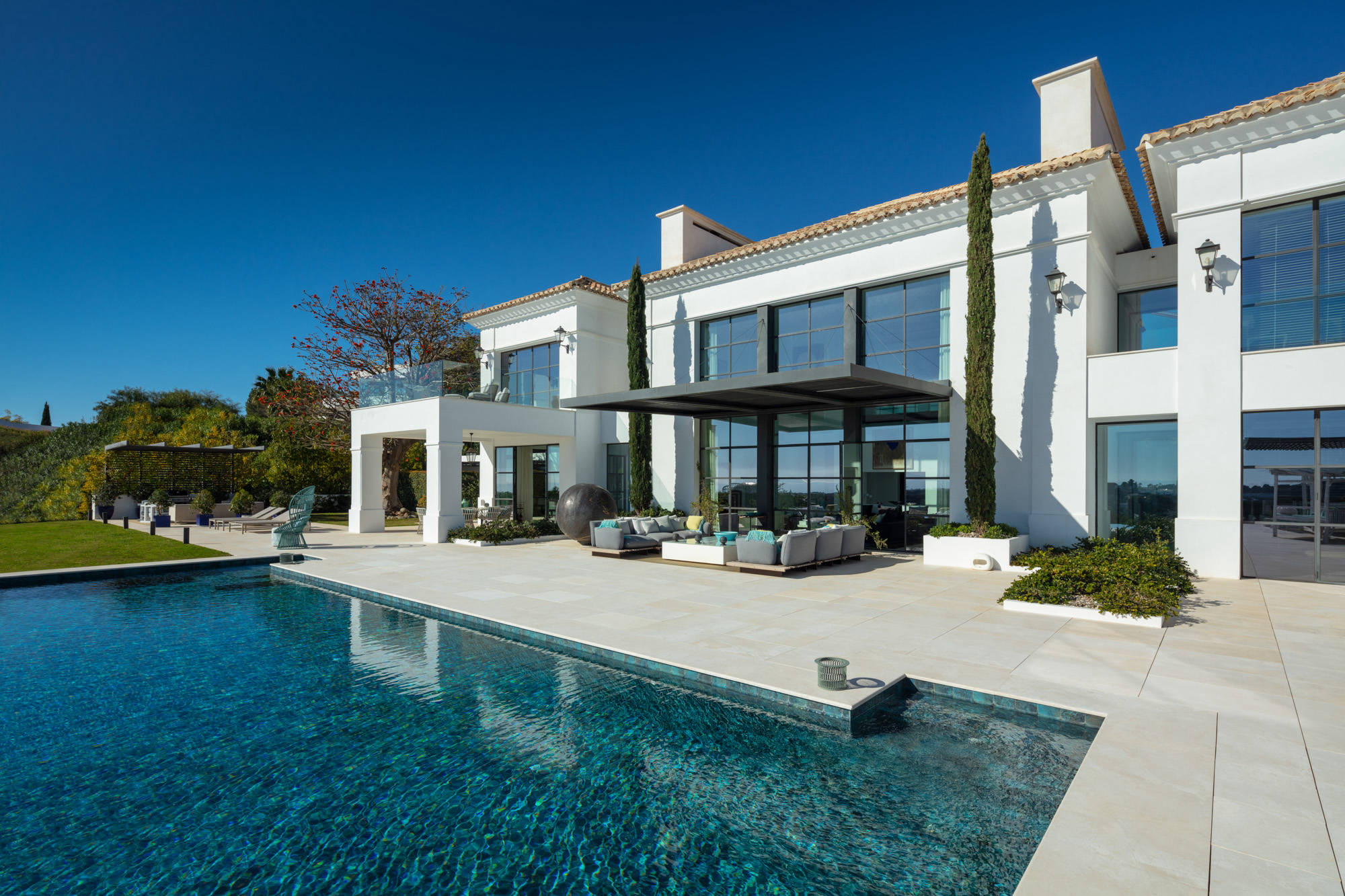 Preciosa villa de altas calidades en los Flamingos de Benahavis