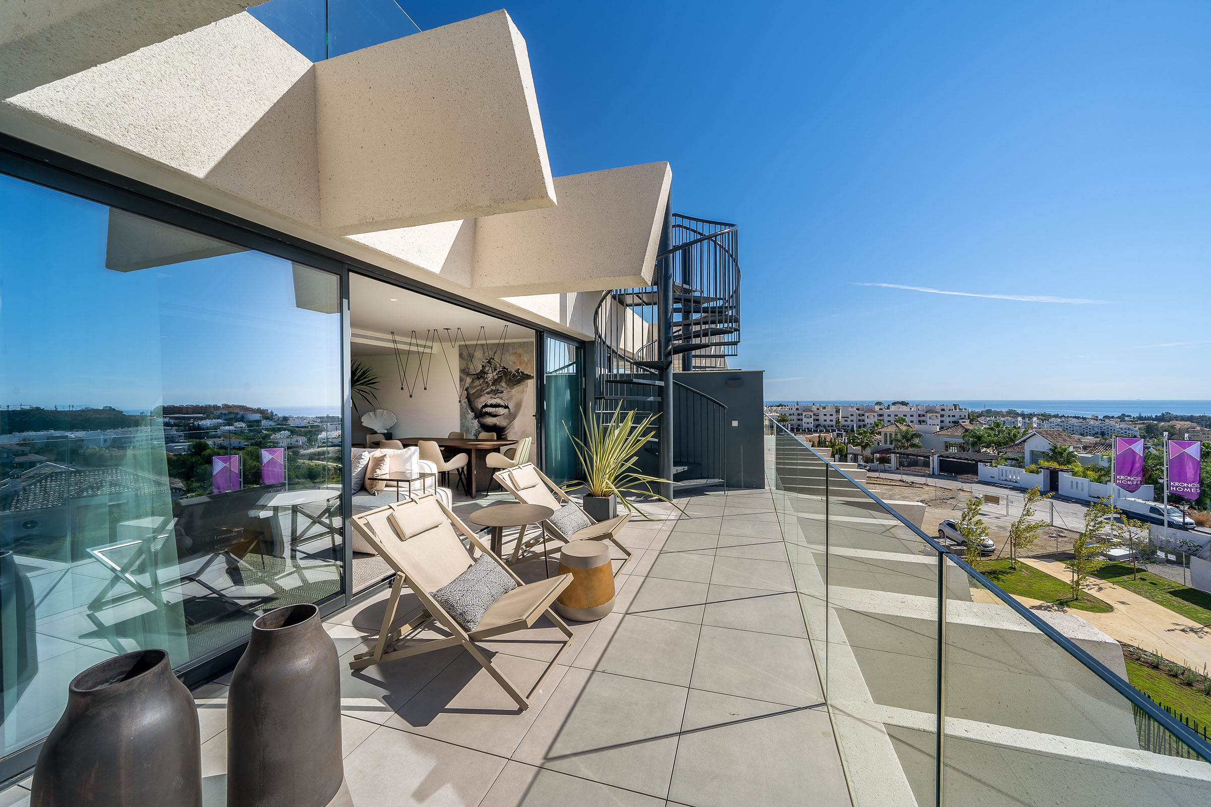 New development between marbella and estepona